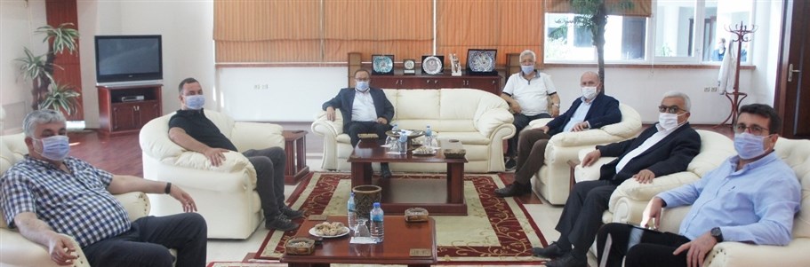 BAŞKAN ERTÜRK’TEN ATB’YE ZİYARET