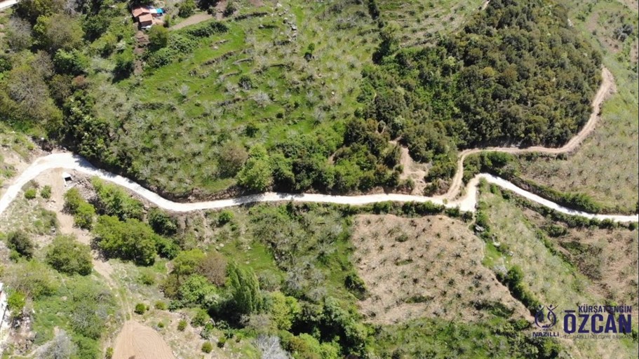 Nazilli Belediyesi köylerde yol hamlelerine devam ediyor