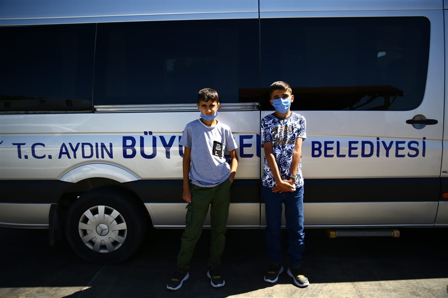 Yunus ve Argeş kardeşler Başkan Çerçioğlu’nun davetlisi olarak Aydın’a geldi