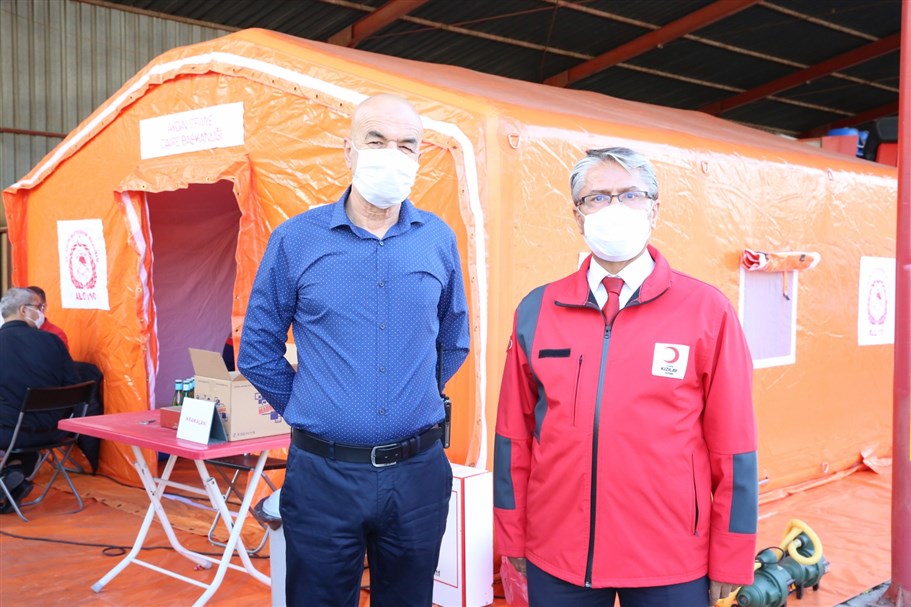 Aydın İtfaiyesi örnek olmaya devam ediyor