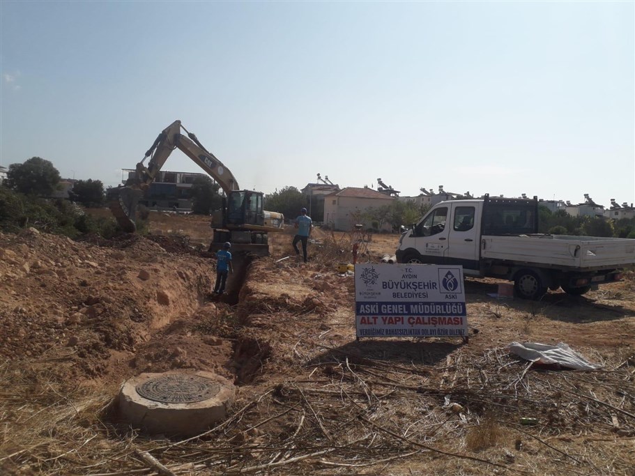 ASKİ AYDIN’DA SOKAK SOKAK ÇALIŞIYOR