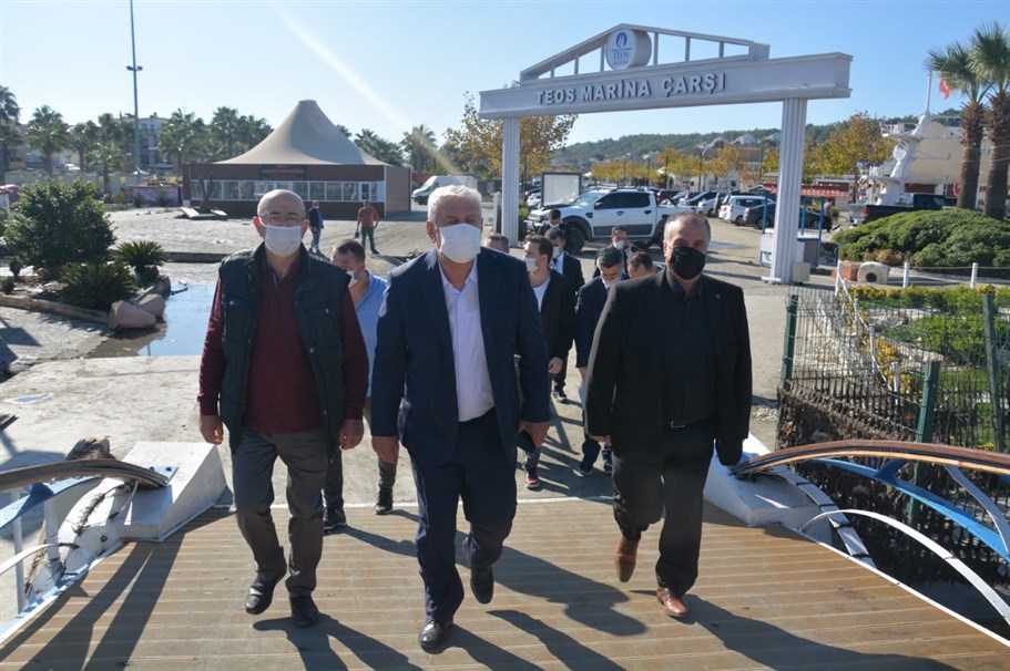 Esnaftan Depremzedelere yardım eli