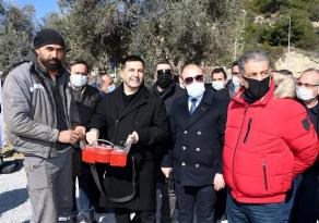 BAŞKAN ÖMER GÜNEL BİR SÖZÜNÜ DAHA TUTTU