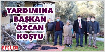 Başkan Özcan’dan Dudu teyzeye yardım eli