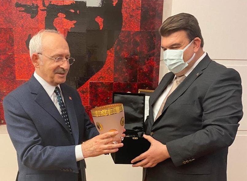 Başkan Yetişkin’den CHP Genel Başkanı Kılıçdaroğlu’na ziyaret
