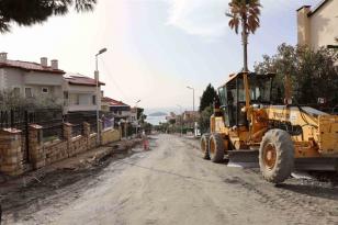 ENVER REİS CADDESİ’NDE SIRA ÜST YAPIDA