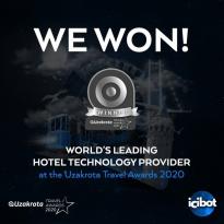 İcibot Dünyanın En İyi Otel Teknoloji Sağlayıcısı Ödülüne Layık Görüldü