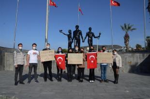 KUŞADASI’NDAN BOĞAZİÇİ’NE DESTEK