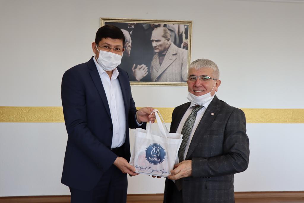 TSD Genel Başkanı Boyraz’dan Başkan Özcan’a ziyaret