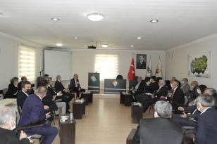 AYSO İYİ PARTİ KURMAYLARINI AĞIRLADI