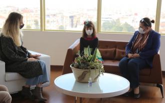 PİYANO YETENEĞİ BAŞKAN ÇERÇİOĞLU’NU ZİYARET ETTİ