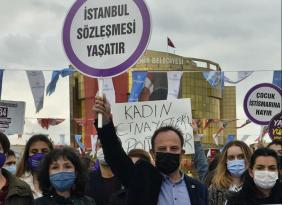 Aydın’da İstanbul Sözleşmesi eylemi