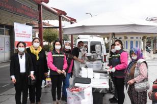 GERMENCİK BELEDİYESİ 18 MART ÇANAKKALE ZAFERİ VESİLESİYLE LOKMA HAYRI YAPTI