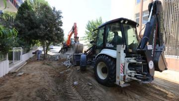 Efeler Belediyesi yolları yeniliyor, kent modernleşiyor