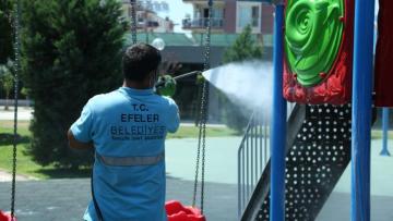 Efeler’in parkları pırıl pırıl