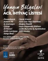 KUŞADASI BELEDİYESİ’NDEN YANGIN BÖLGELERİ İÇİN 5 DİLDE KAMPANYA