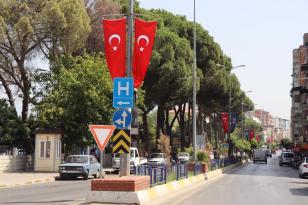 Nazilli Şanlı Türk Bayrakları İle Donatıldı