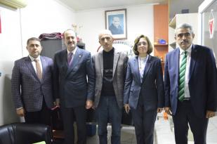 MHP HEYETİNDEN AYKARDERE ZİYARET