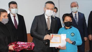 Aydın’da 185 bin öğrenci karne aldı