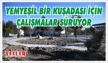 BEHİCE BORAN PARKI’NIN YAPIM ÇALIŞMALARINDA SONA GELİNDİ