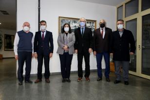 AYDIN ZİRAAT MÜHENDİSLERİ ODASI’NDAN BAŞKAN ÇERÇİOĞLU’NA ZİYARET