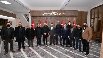 AGC’den Vali Aksoy’a ziyaret