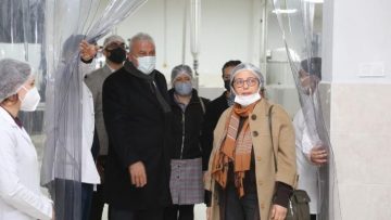 Başkan Atay’dan Tarımsal Ürün Fabrikası’nda son kontroller