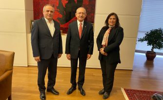 Topuklu Efe’den Kılıçdaroğlu’na ziyaret