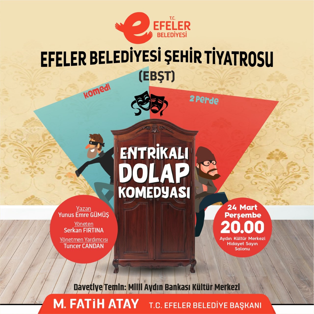 EFELER’DEN DÜNYA TİYATRO GÜNÜNE ÖZEL YENİ OYUN