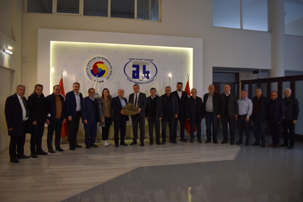 Başkan Davut Er’den Aydın Ticaret Borsası’na ziyaret