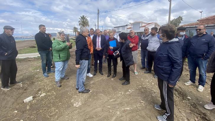 Başkan Ömer Günel’in yönetim ekibi sorunlara yerinde çözüm buluyor