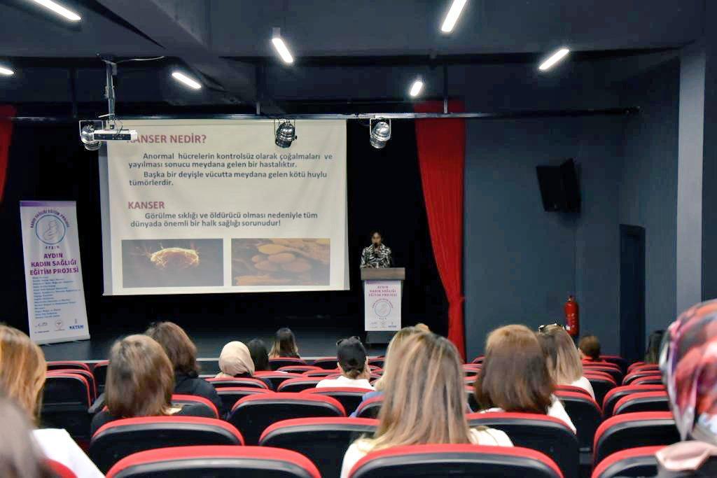 “Kadın Sağlığı Eğitim Projesi” Efeler’de Yapıldı