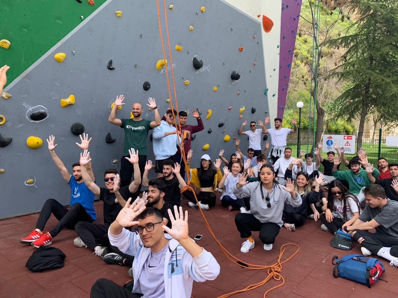 Efeler’in Tırmanma Duvarı Lise ve Üniversite Öğrencilerini Ağırladı