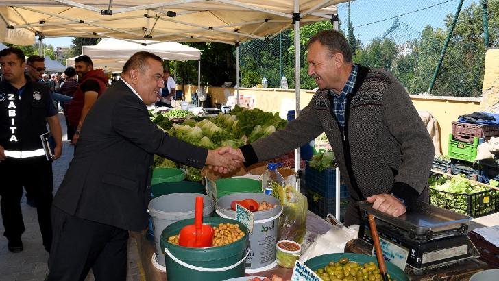 Yerel üretici ve Kuşadası Belediyesi el ele verdi