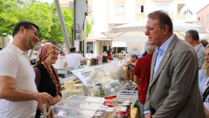 CHP’li Yıldız, saha çalışmalarını sürdürüyor