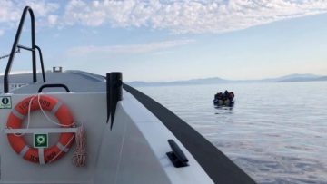 Aydın açıklarında 37 düzensiz göçmen kurtarıldı