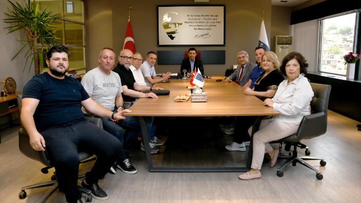 Fikri Sağlar’dan Başkan Günel’e nezaket ziyareti