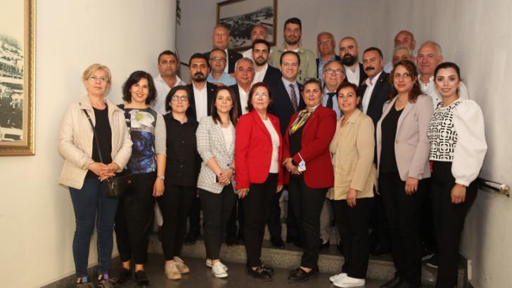 CHP örgütlerinden Başkan Çerçioğlu’na Anneler Günü ziyareti