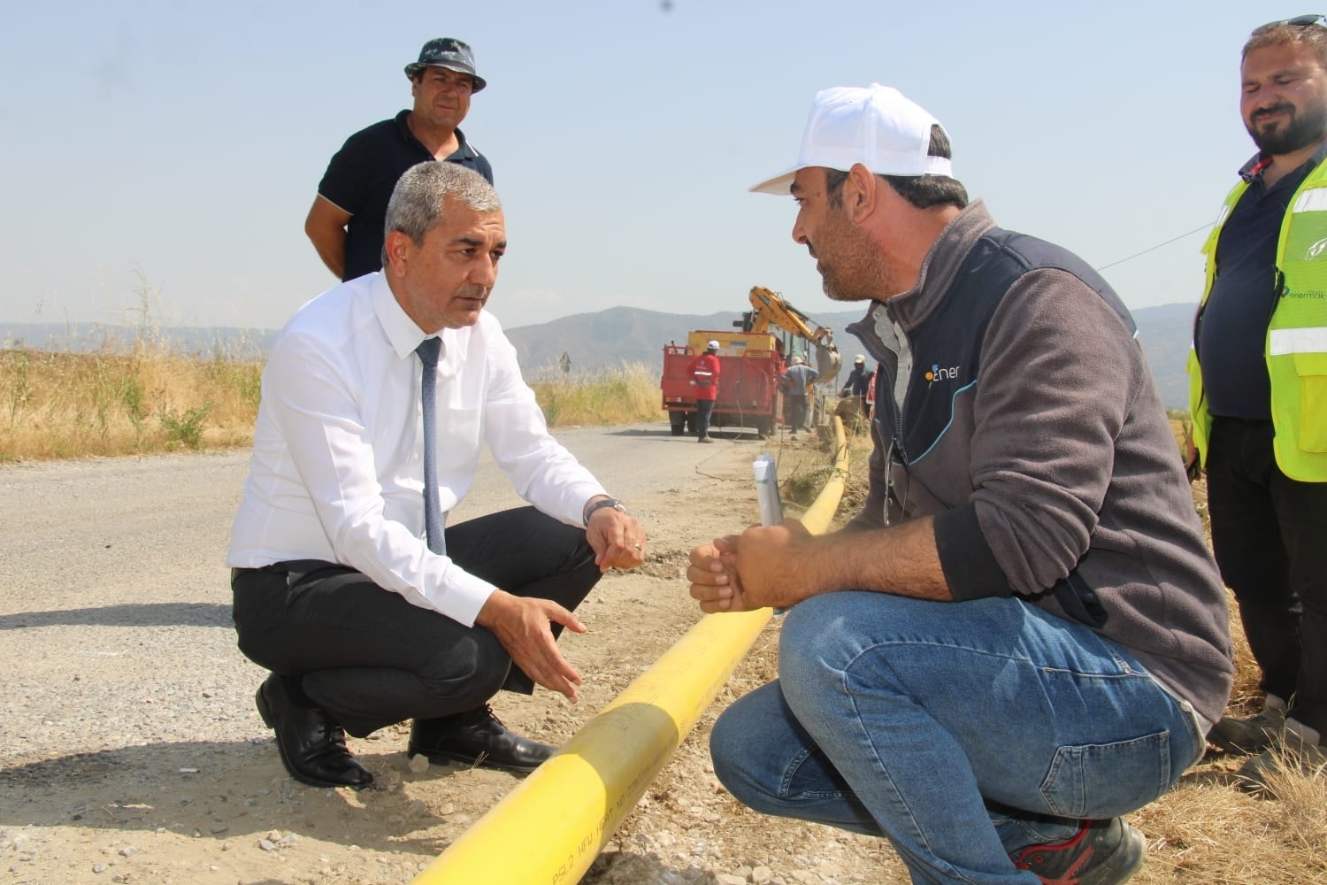 Başkan Kaplan: “Koçarlı Ekim ayında doğalgaz kullanımına başlayacak”
