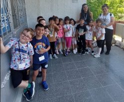 Egeli minikler Tabiat Tarihi Müzesini ziyaret etti