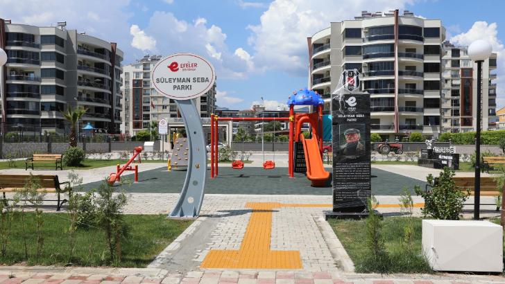 Efeler’de Süleyman Seba Parkı hizmete açılıyor