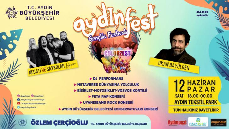 Aydın Büyükşehir Belediyesi gençleri Aydınfest’te buluşturuyor