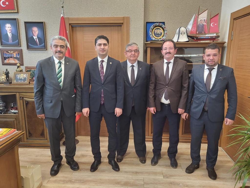 Başkan Alıcık MHP Genel Merkezi’ni ziyaret etti