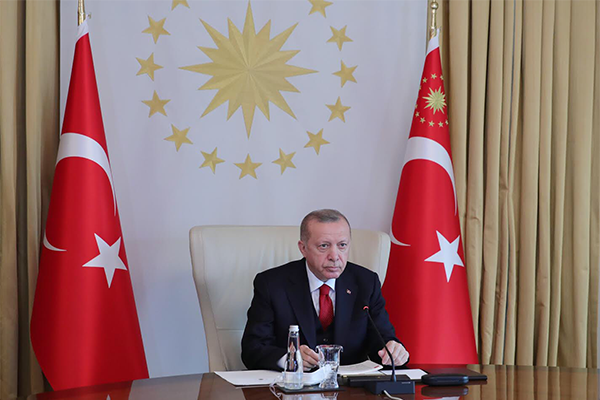 Cumhurbaşkanı Erdoğan, NATO Genel Sekreteri Stoltenberg ile görüştü