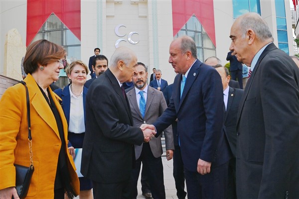 Muharrem İnce, MHP Genel Başkanı Bahçeli ile görüştü