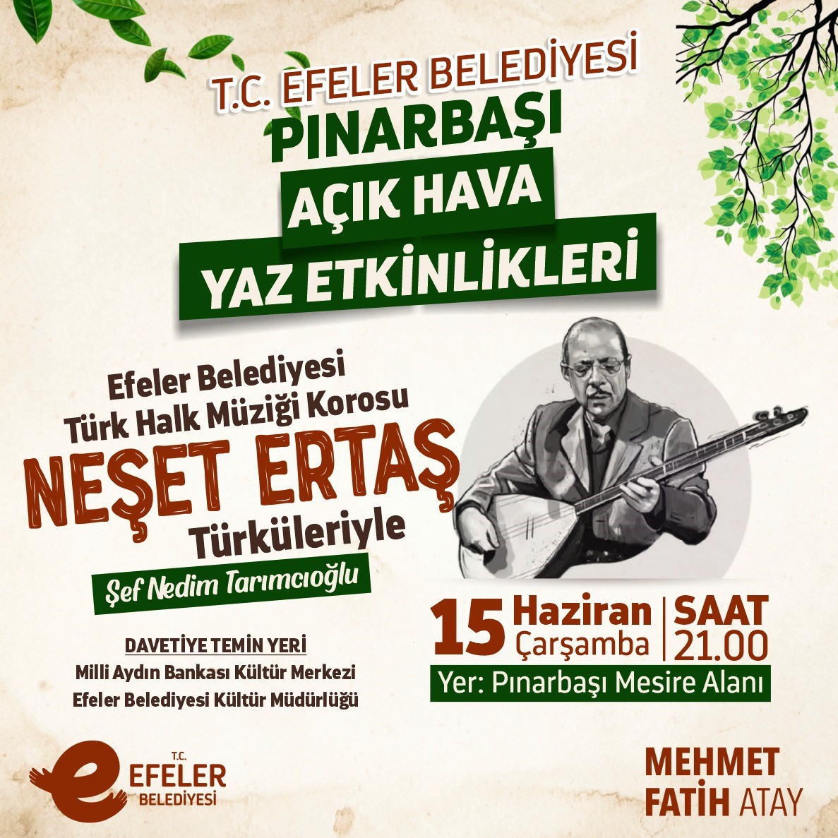 EFELER BELEDİYESİ SANATI AÇIK HAVAYA TAŞIYOR