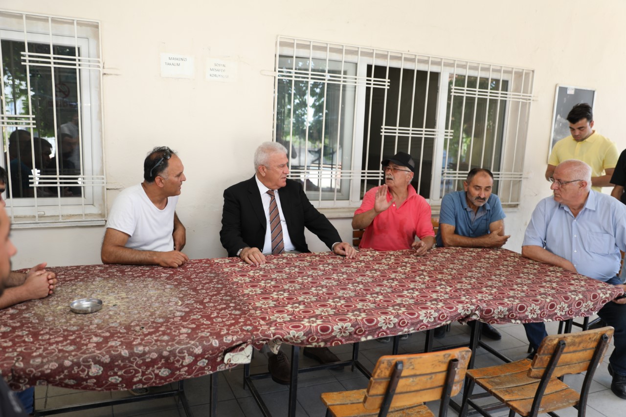 BAŞKAN ATAY FIRTINADAN ETKİLENEN KOCAGÜR MAHALLE SAKİNLERİYLE BULUŞTU