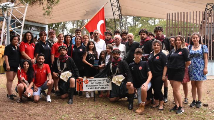 Nazilli Halk Oyunları Topluluğu Gürcistan’da
