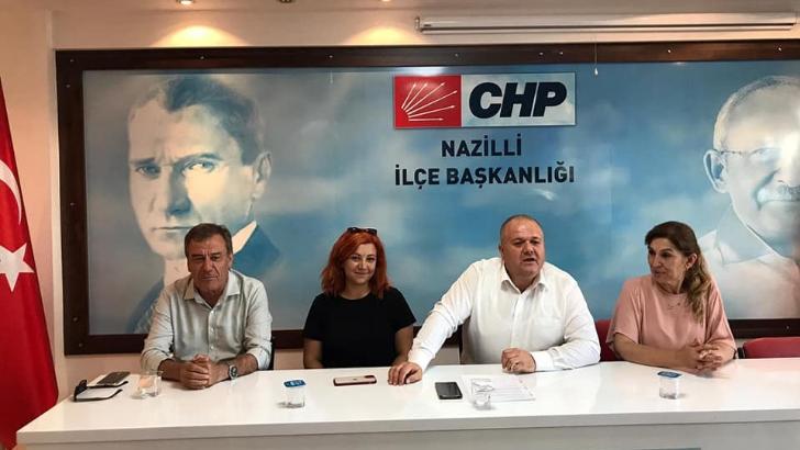 Nazilli’de CHP’liler bayramlaştı