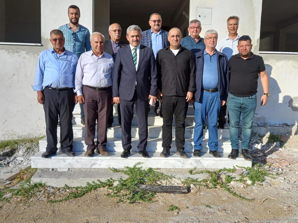 MHPli Alıcık’tan Aydın’daki ‘Cemevi’ inşaatına ziyaret